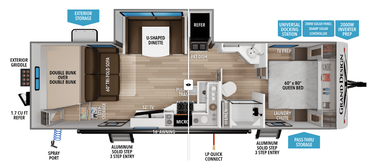 265BHT Floorplan